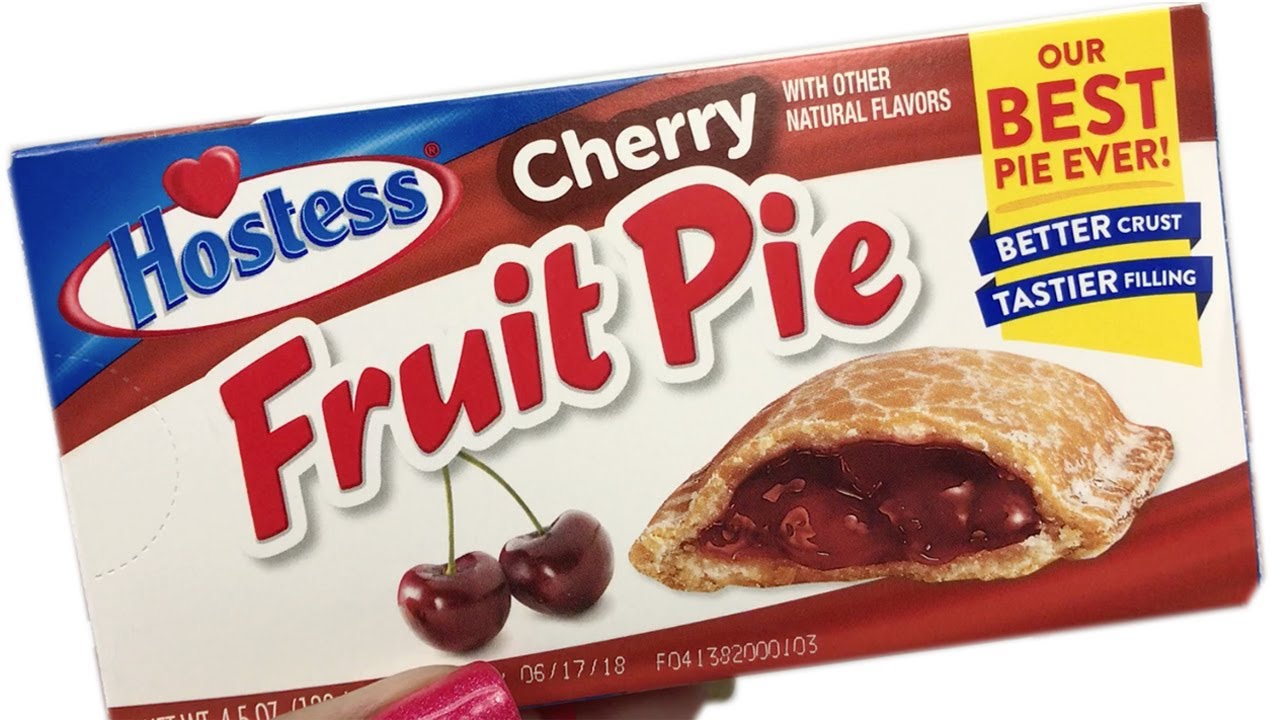 Hostess Cherry Fruit Pie Unwrapping 🍒