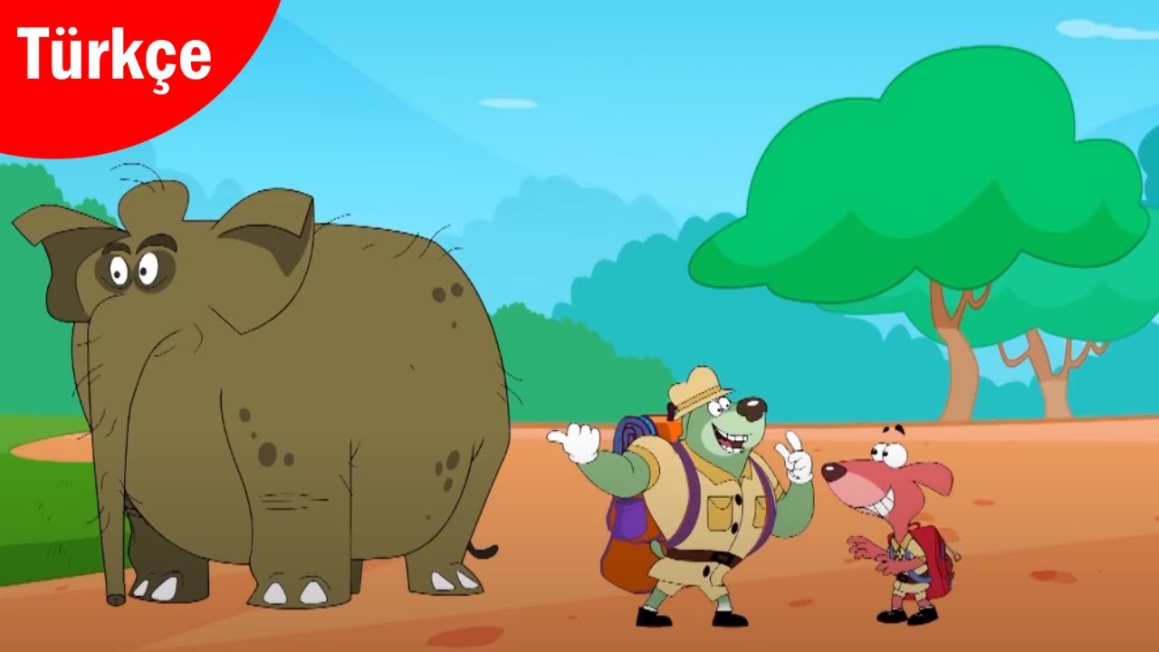 TA-TA-TA-TAAAM | Mamut Afrika ormanda | Çocuklar için Komik Çizgi Filmler | Türkçe