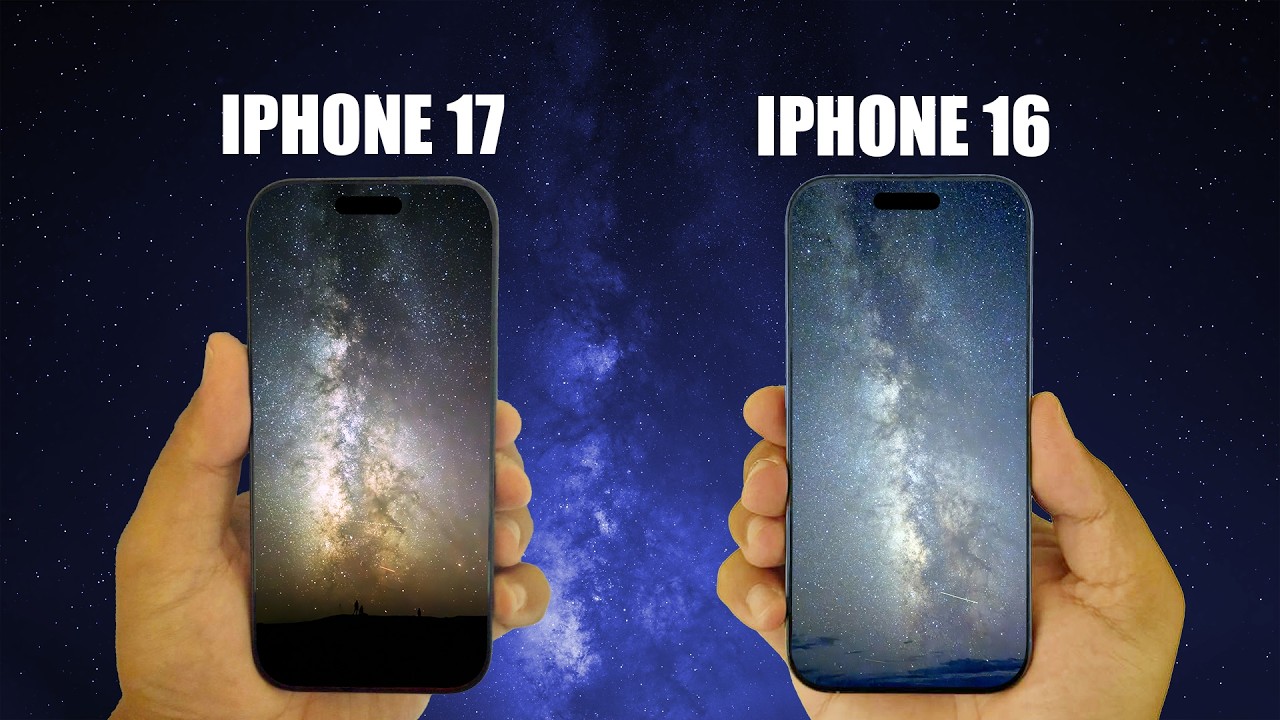 iPhone 17 Pro против 16 Pro для фотосъемки Млечного Пути