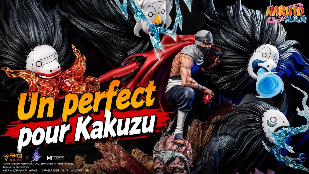 Unboxing Naruto Statue - Pickstar Studio Kakuzu 1/6 scale ( THE BEST KAKUZU EVER )