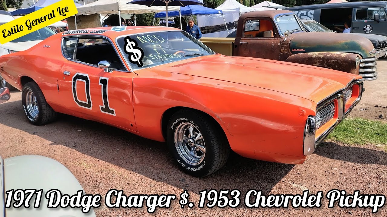 1971 Dodge Charger $$$ en Venta. 1953 Chevrolet Pickup motor Vortec. Bazar de la Carcacha CDMX.