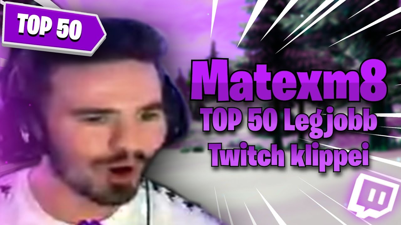 MaTeXM8 Top 50 Legjobb Fortnite Klippjei (Muszáj megnézned 😂)