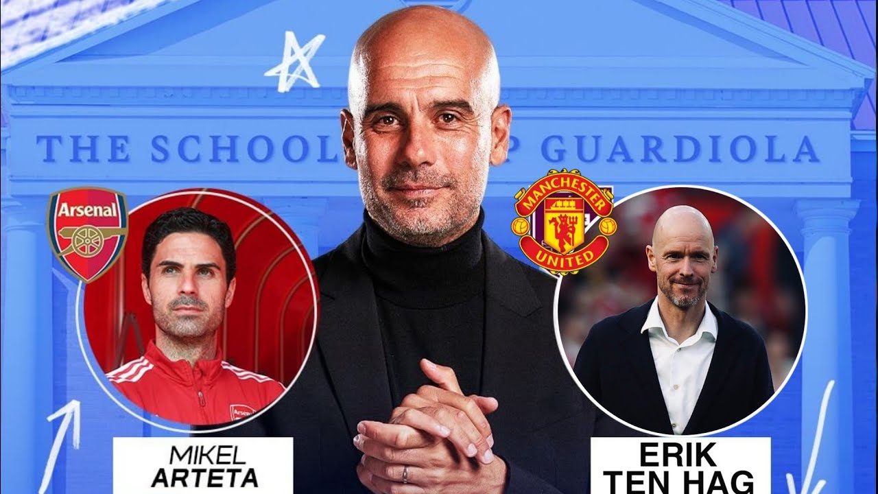 The School of Pep Guardiola🎓 | Erik ten Hag, Arteta, Xavi - Pep Graduates