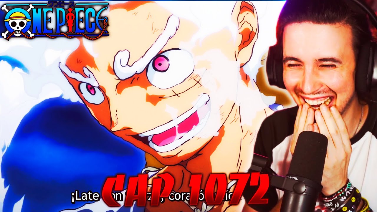 🏴‍☠️LUFFY GEAR 5 VS KAIDO!!! ONE PIECE CAP 1072!!🏴‍☠️ | REACCIÓN