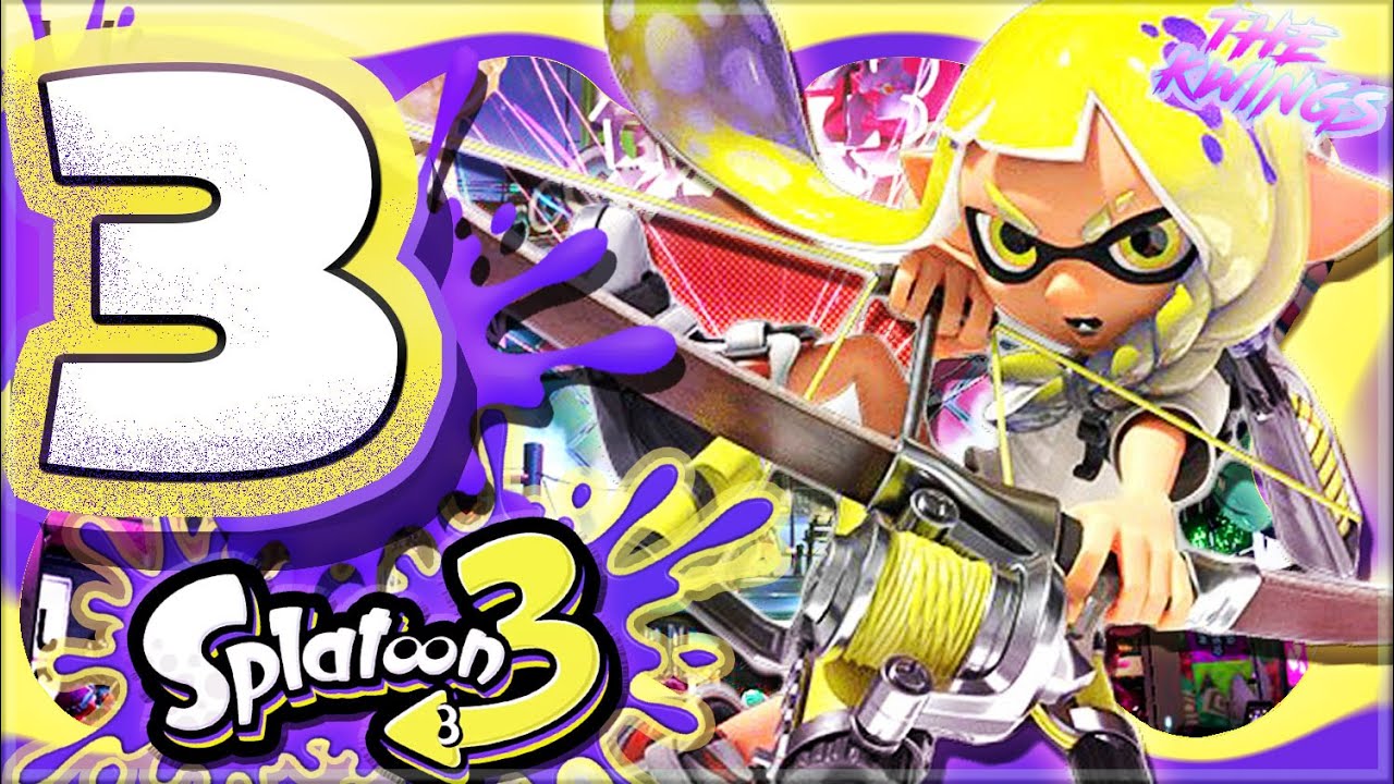 SPLATOON 3 Story Walkthrough Part 3 Cyrogenic Hopetown (Nintendo Switch)