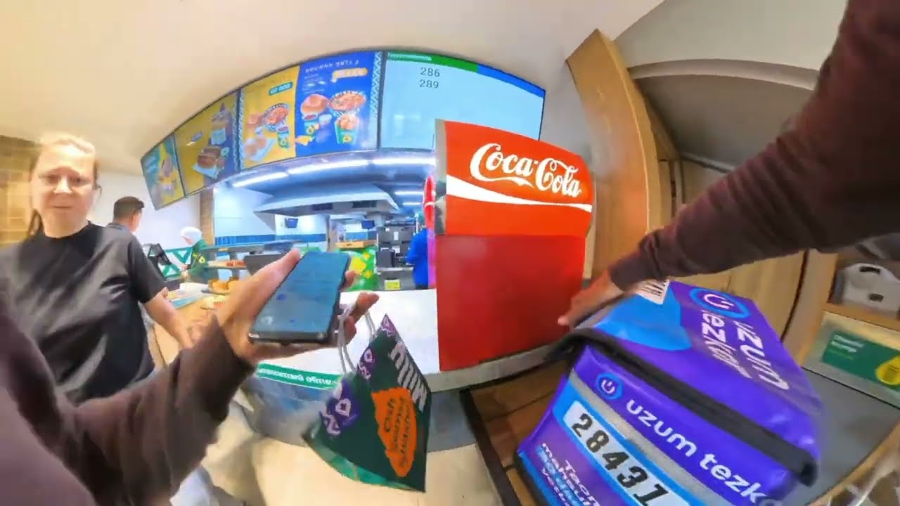 Uzum Tezkorda 12 soat ishlab ko'rdim. Ovqat dastavkada kuryerlar qancha topadi?
