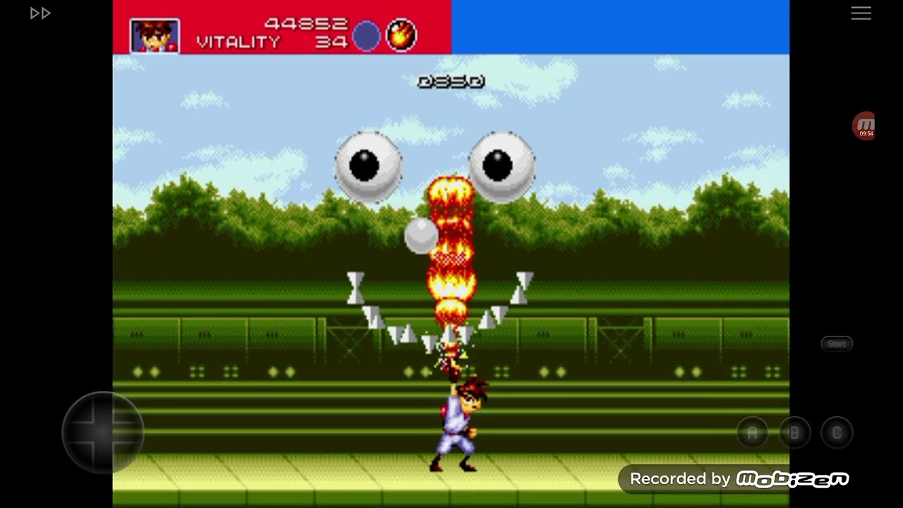 Mario & Sonic plays Gunstar Heroes (With Voice) Pt 3 Mario's Turn