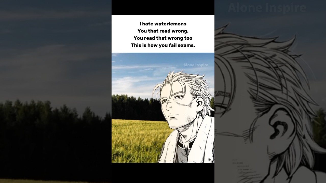 I hate waterlemons You that read wrong #motivational #quotes #peace #relatable #english #life