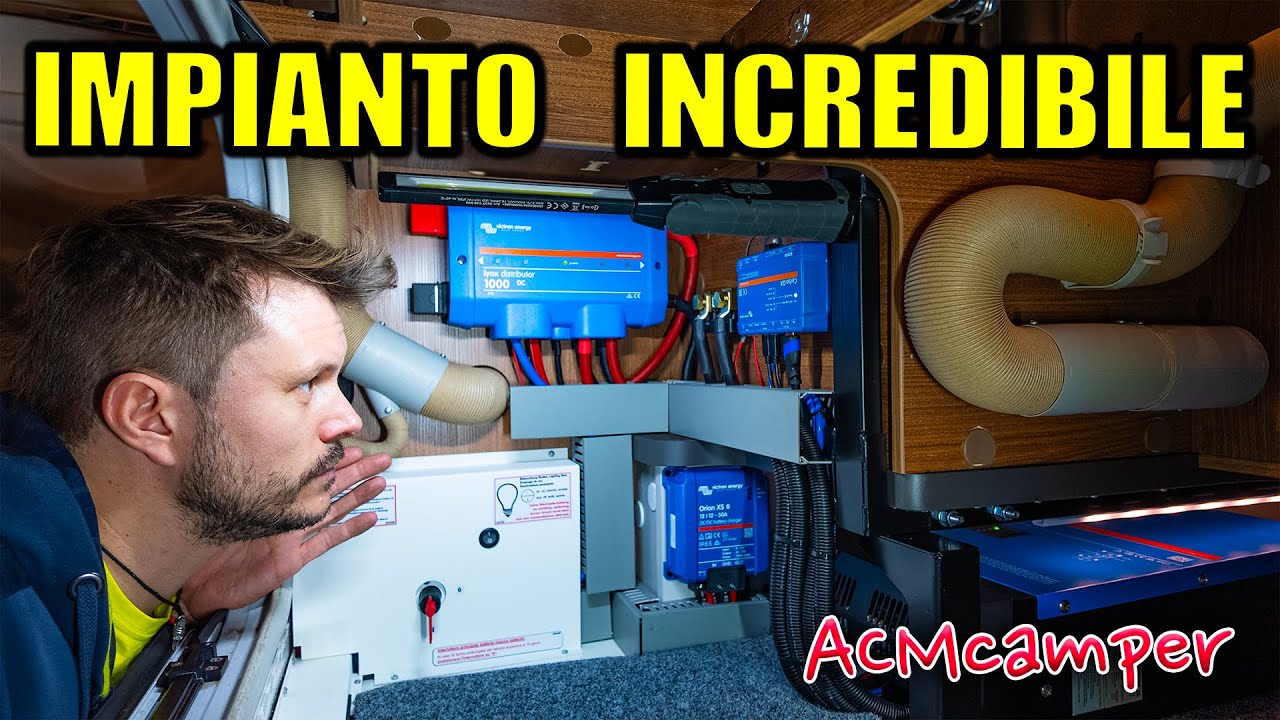 CREATO da ZERO 😵 IMPIANTO LITIO ‼️ LAVORO INCREDIBILE in OFFICINA
