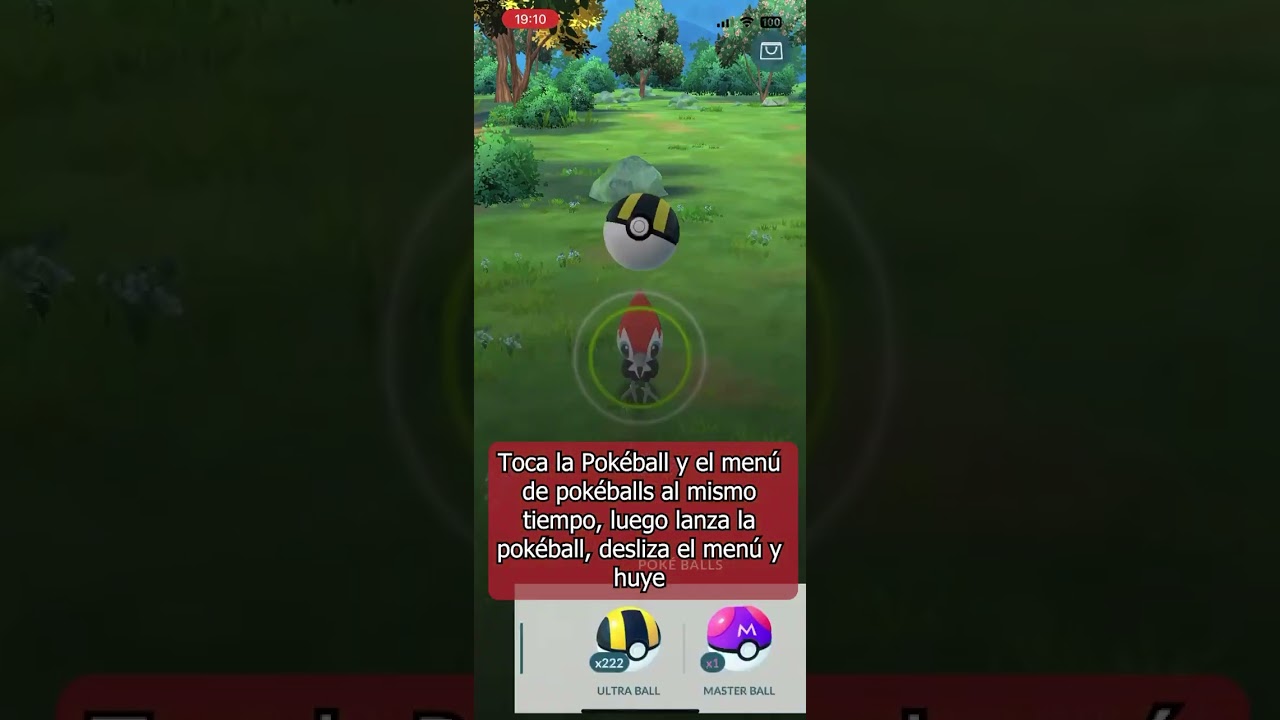 C&oacute;mo realizar una captura r&aacute;pida en Pok&eacute;mon Go #PokemonGo #pokemon