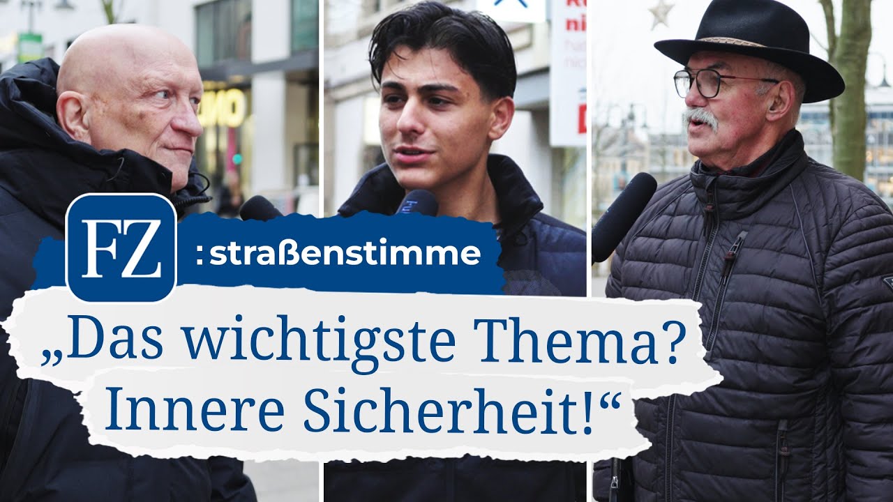 Stra&szlig;enumfrage zur Bundestagswahl!🗳️ Wen w&auml;hlen die Menschen?