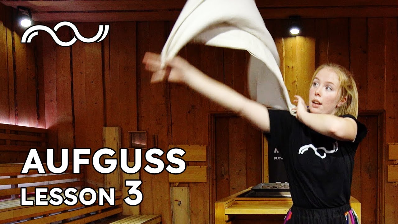 Урок 3 | Aufguss Размахивание полотенцами с Зузаной Шпаковой