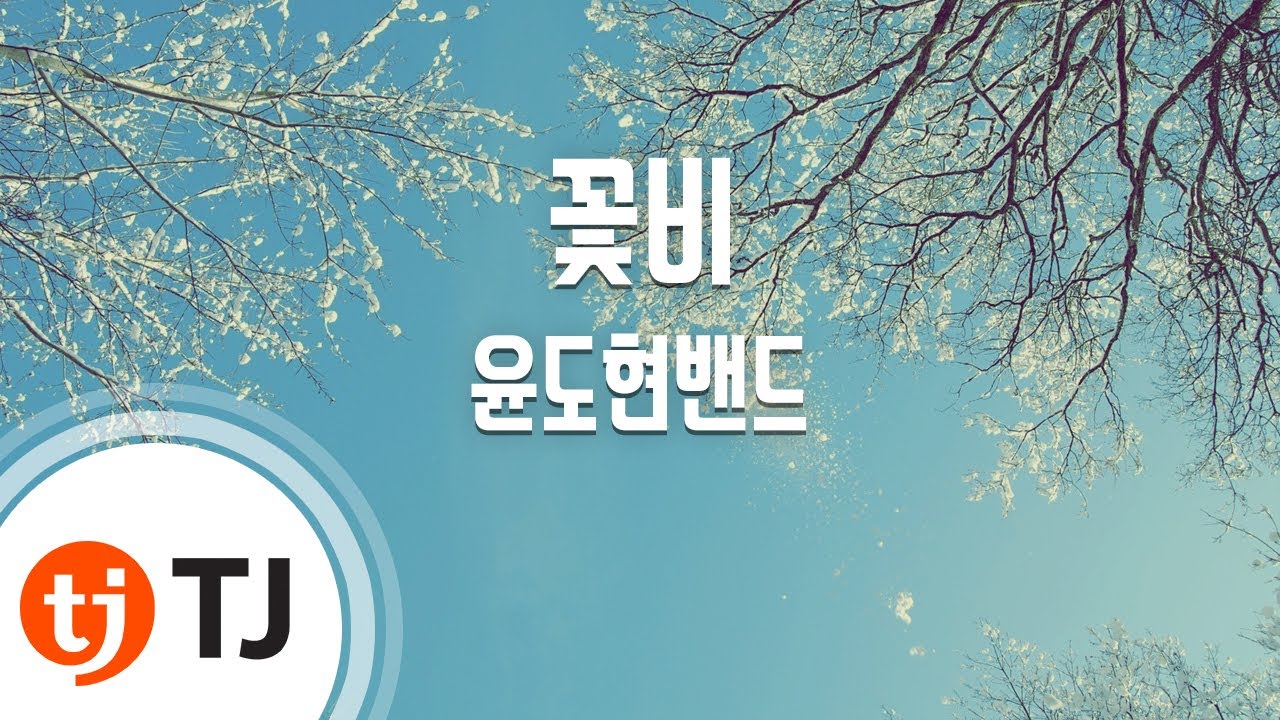 [TJ노래방] 꽃비 - 윤도현밴드 / TJ Karaoke