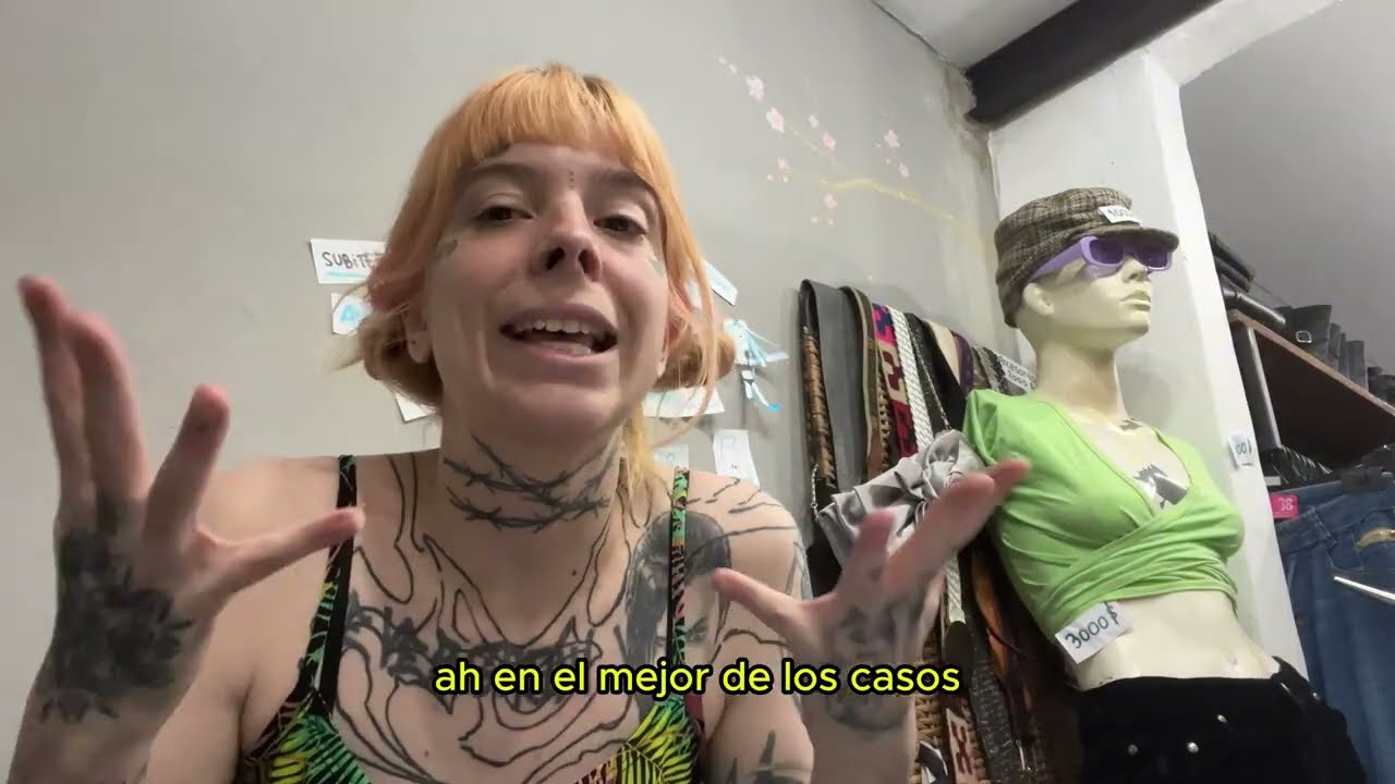 probando outfits y pensando en proyectos