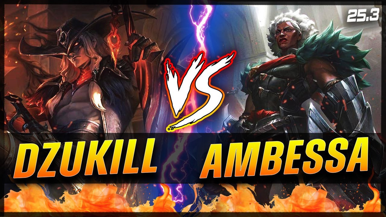 Dzukill - Yone vs Ambessa TOP #2 Patch 25.S1.3 - Grandmaster Yone Gameplay