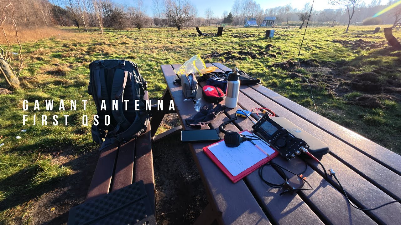 #HAM 2025-01-19: Первые QSOs с #GAWANT антенной и #Lab599 #TX500