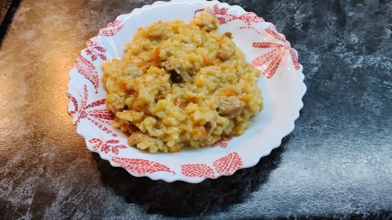 Шавля с мясом для мужа. 