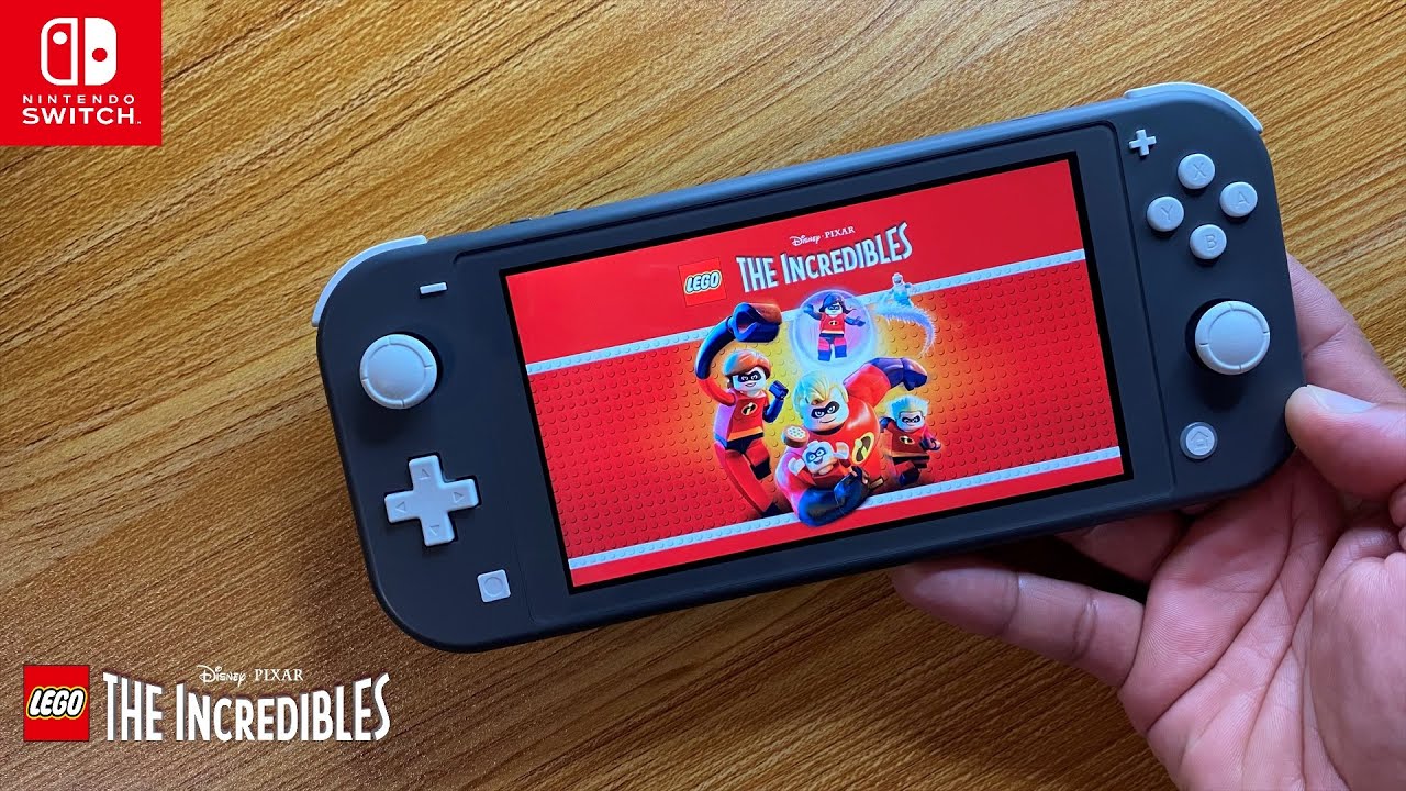 Lego The Incredibles Nintendo Switch Lite Gameplay