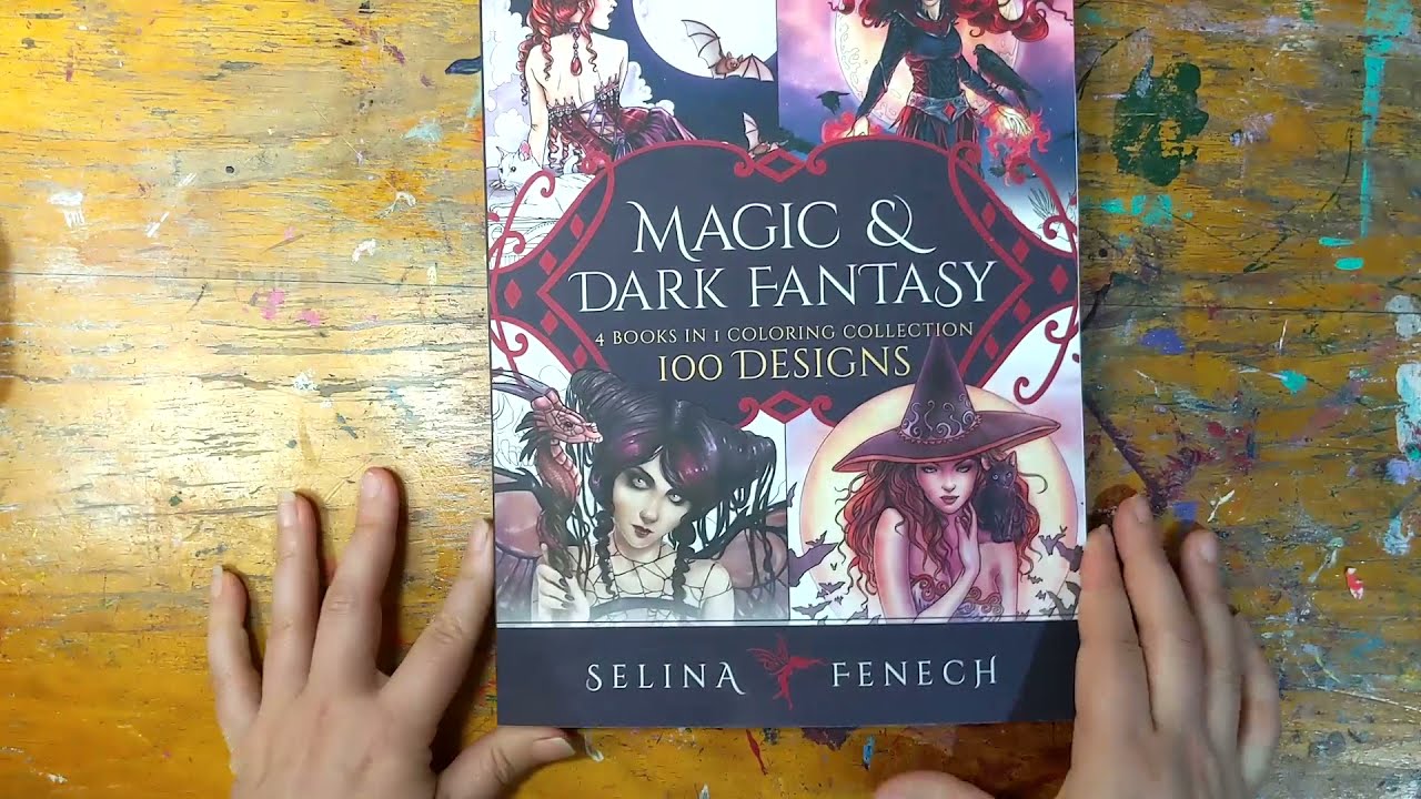 Flip Through of Magic And Dark Fantasy 100 Designs Collection