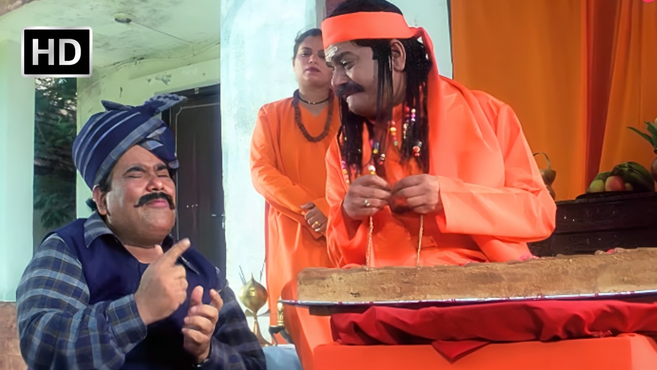 सतीश कौशिक की सुपरहिट हिंदी कॉमेडी | Rajaji Movie | Govinda, Satish Kaushik | Comedy Scene