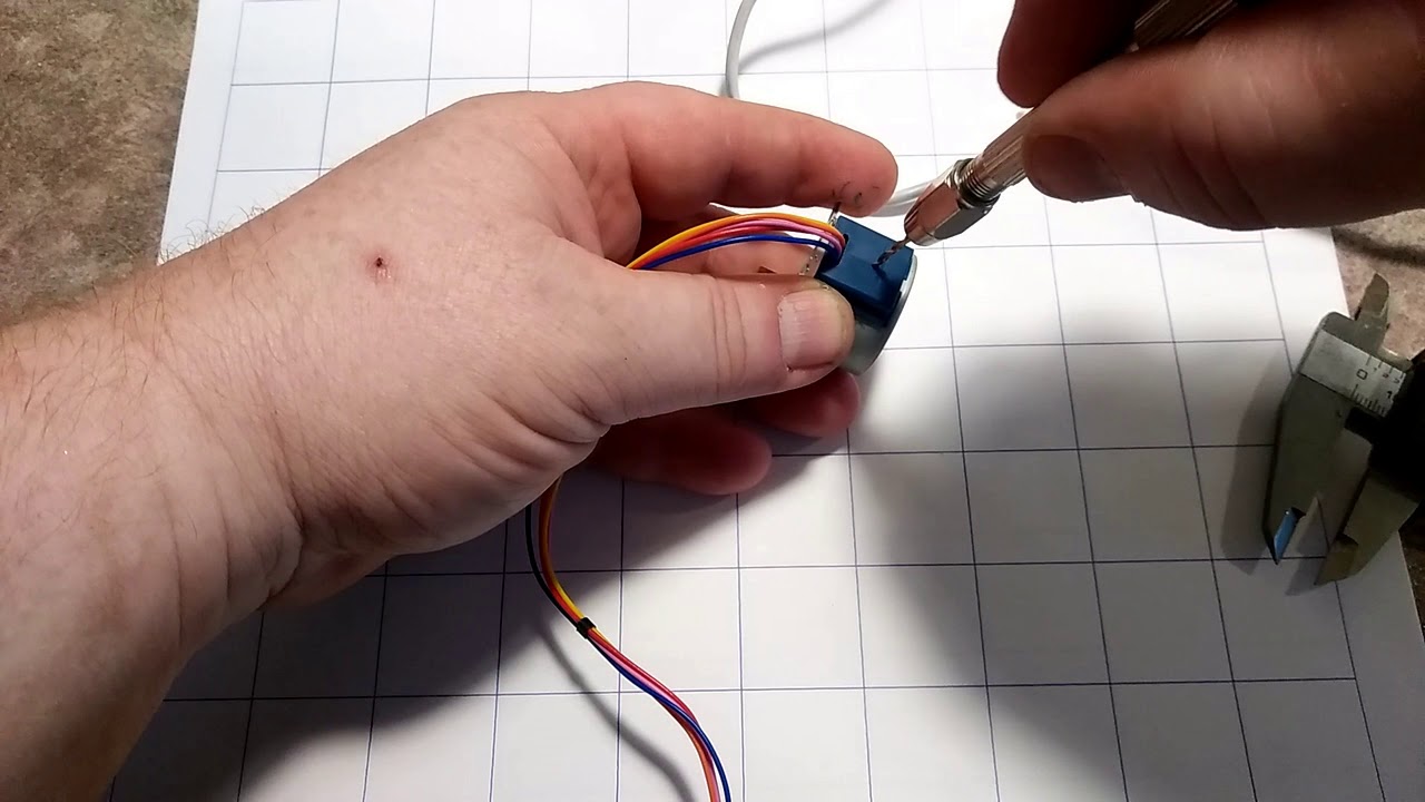 28BYJ-48 Stepper 10 Second Hack (Blind Drilling)