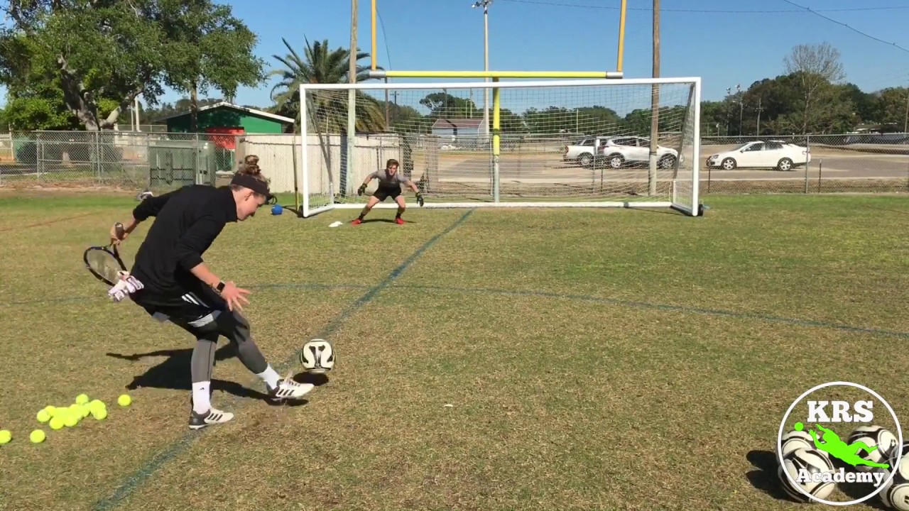 Goalkeeper Tennis Ball Training | Reaction Drills