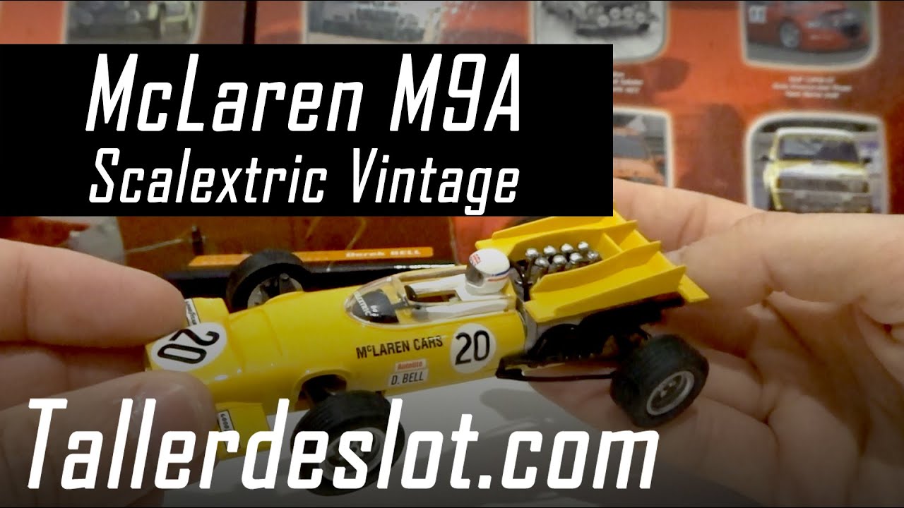 📦 Unboxing McLaren M9A SCALEXTRIC 【 Vintage 】 Época Tecnitoys #slotcars