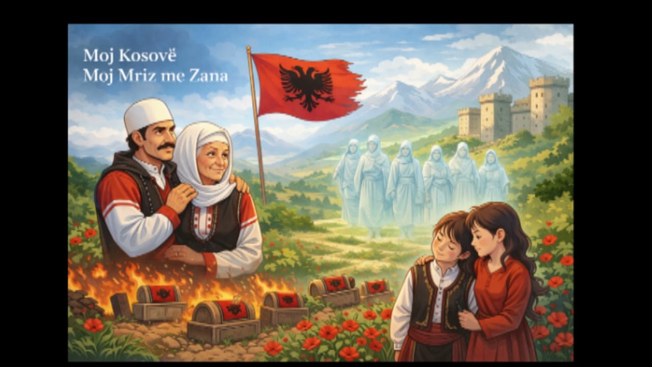 Moj Kosovë moj mriz me zana