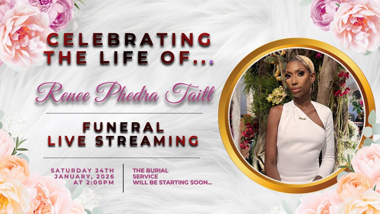 THE BURIAL SERVICE of Renee Phedra Taitt.
