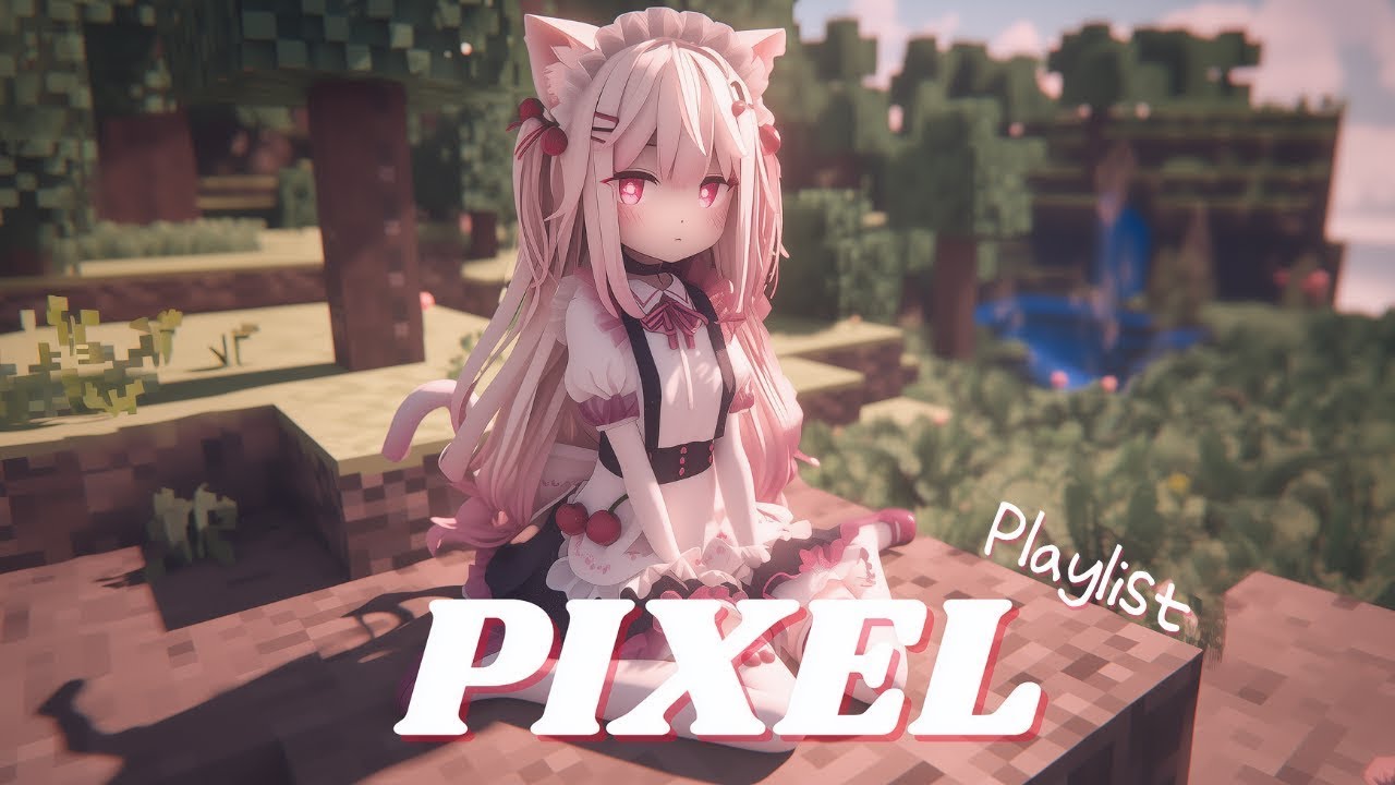 Playlist | 마인크래프트 테마의 K-POP 모음 | CherryNyang - PIXEL 앨범 전곡 #마크 #minecraft