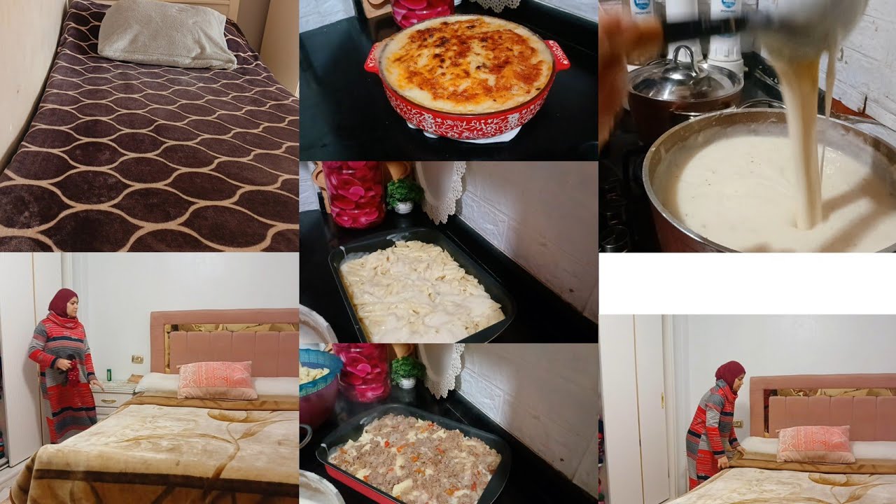 يوم مليان شغل و تعب بس كله حب و راحه نفسيه 👌 روتين يومى واقعى من قلب البيت ⁉️ 