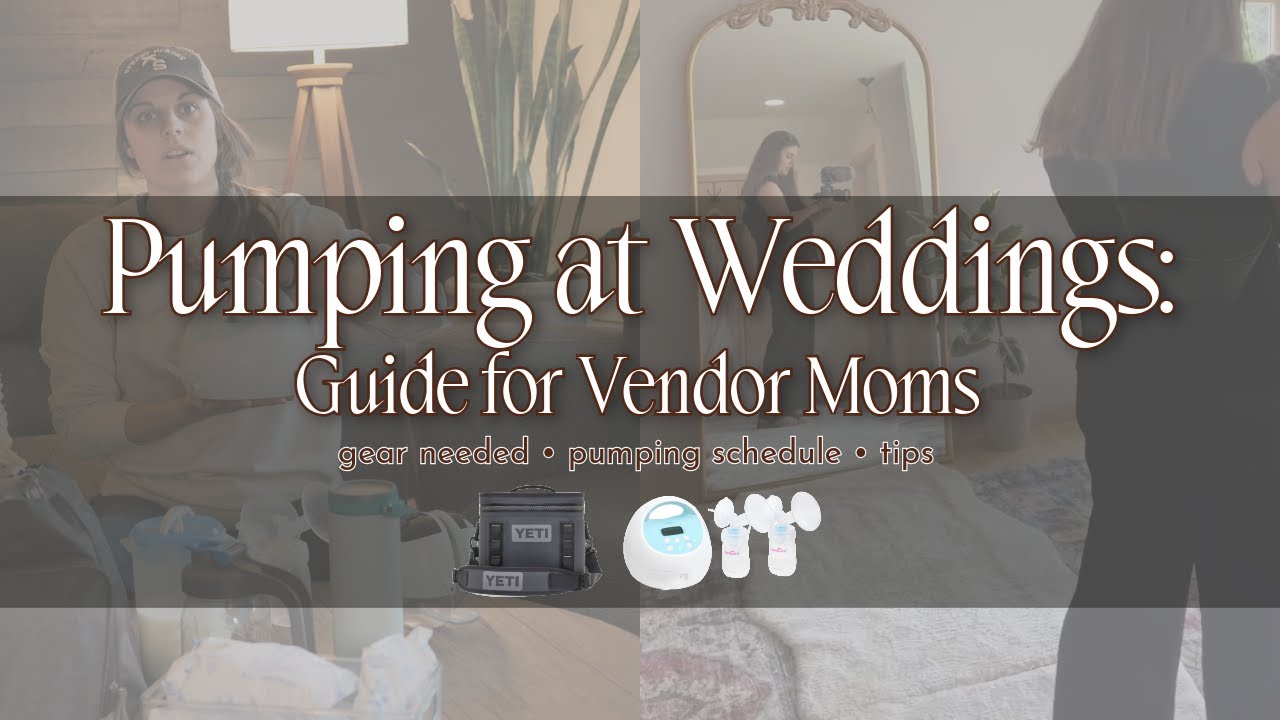 How to Pump Breast Milk at Weddings | Tips for Wedding Vendor Moms on the Go!