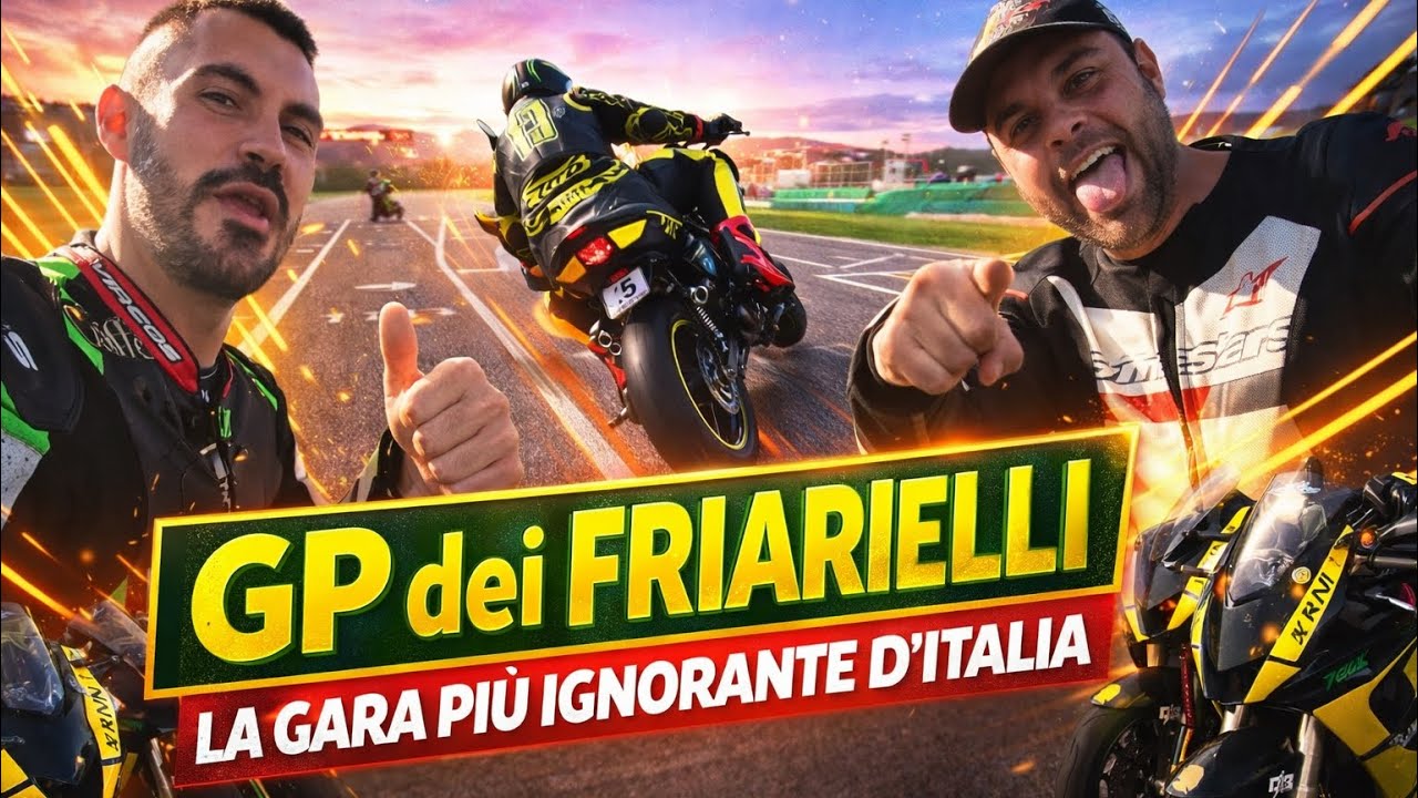 GP DEI FRIARIELLI - la gara di moto più ignorante che tu possa mai vedere!!!