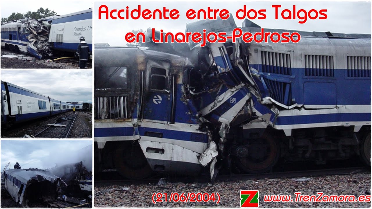 www.TrenZamora.es | Accidente entre dos Talgos en Linarejos (2004)