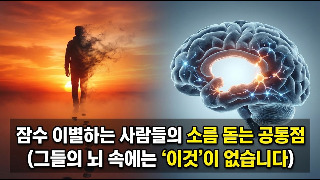 잠수 이별하는 사람들의 소름 돋는 공통점 (그들의 뇌 속에는 '이것'이 없습니다)