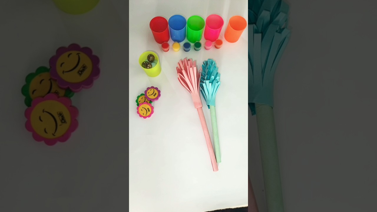 Learn how to make flower 🌹 with paper easy card making 