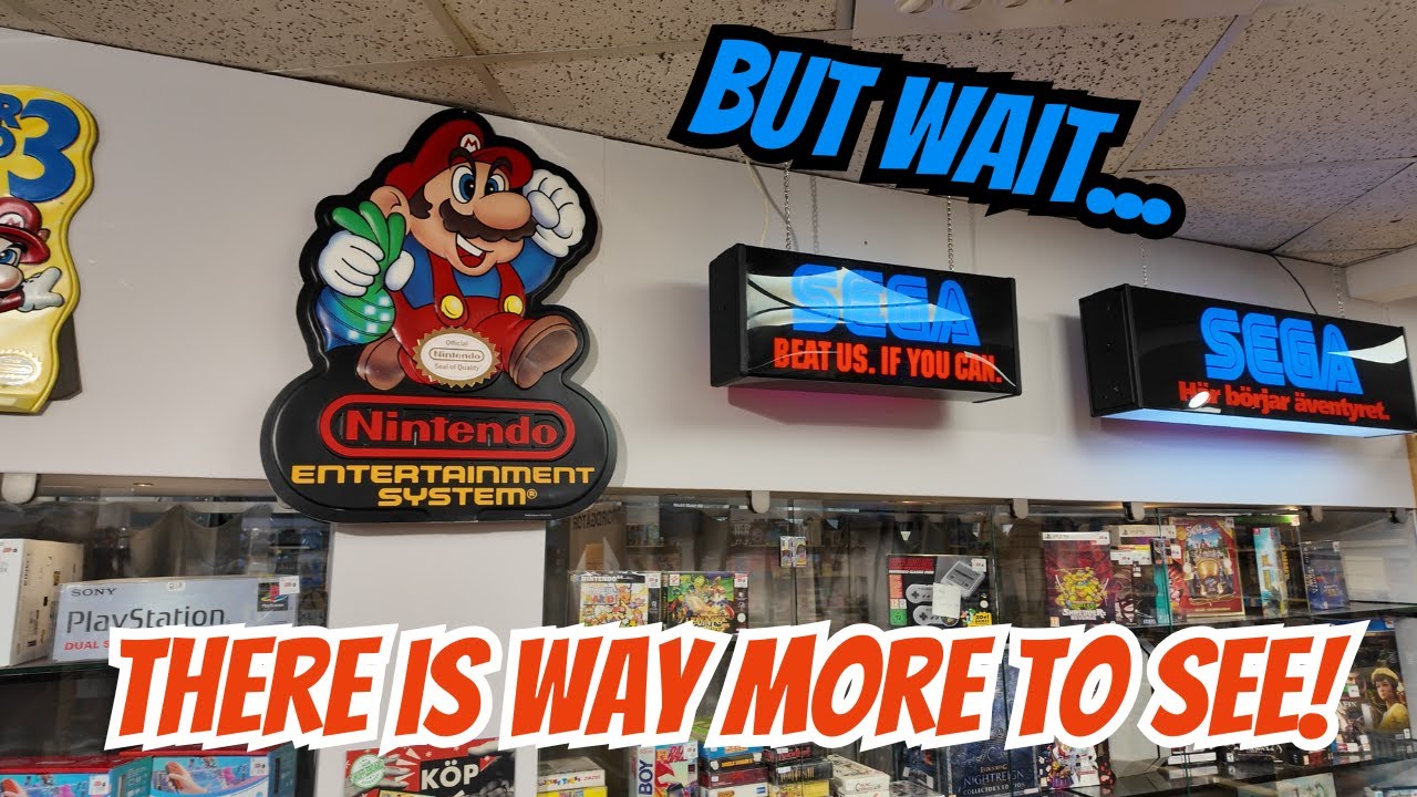 I Have Never Seen So Many Rare Nintendo Goodies In One Location