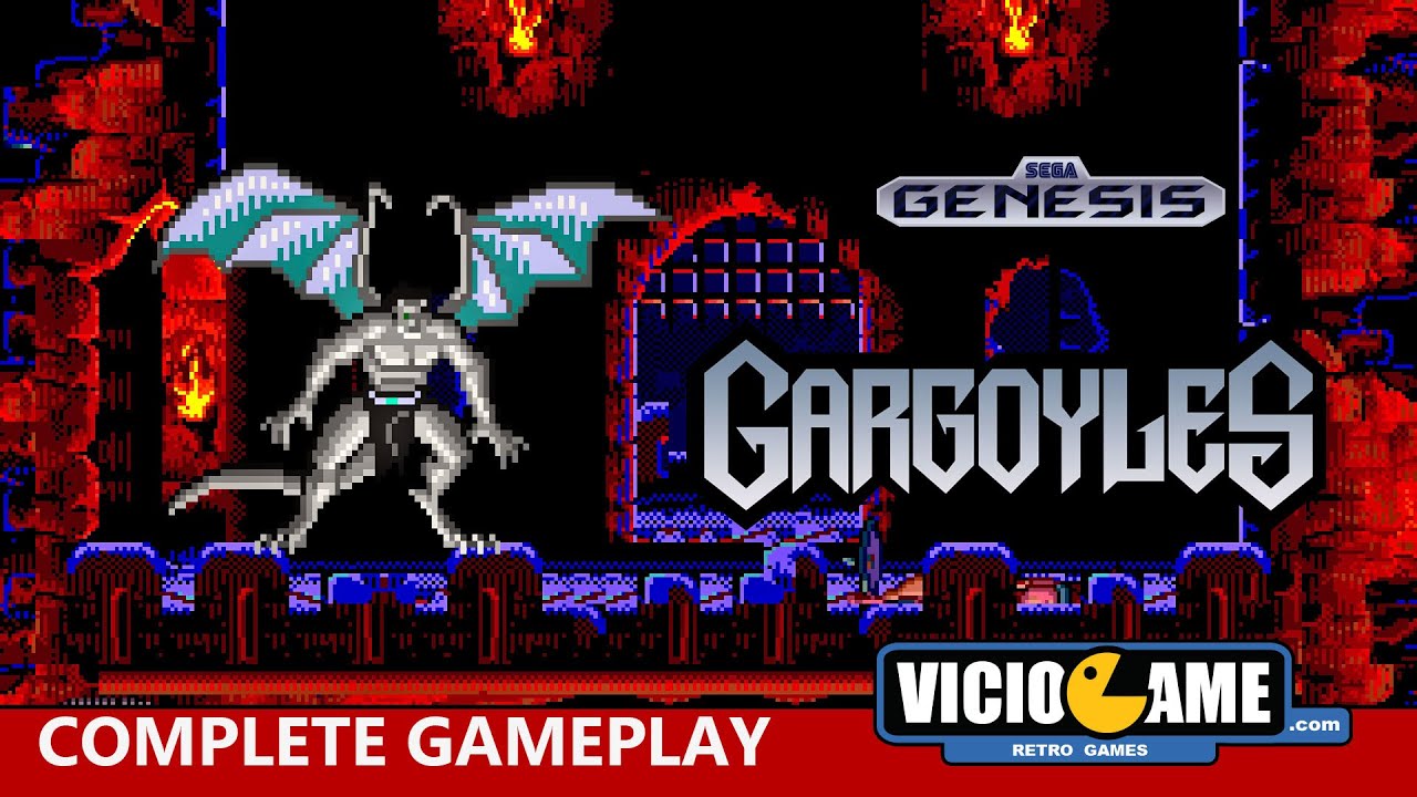 🎮 Gargoyles (Mega Drive) Complete Gameplay