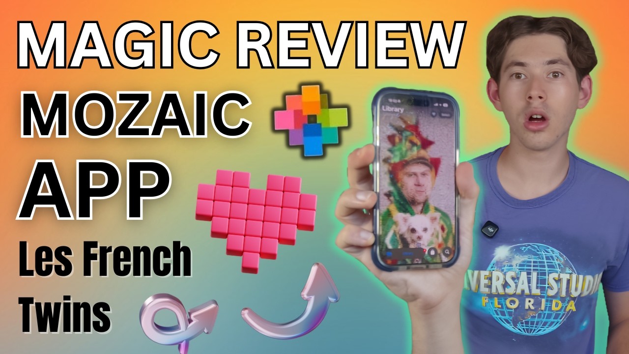 Обзор фокуса Mozaic APP от Les French Twins