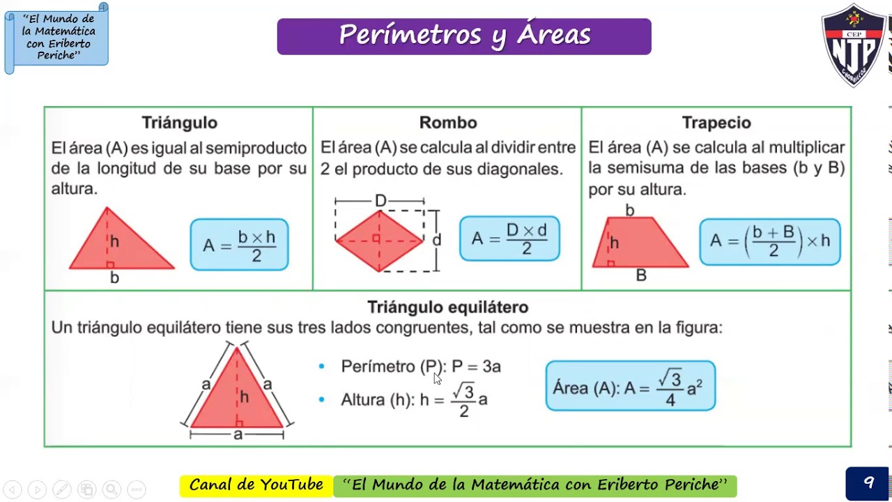 GEOMETRÍA: ANALIZANDO LOS PERÍMETROS Y ÁREAS DE FIGURAS GEOMÉTRICAS PARA 5TO GRADO DE PRIMARIA