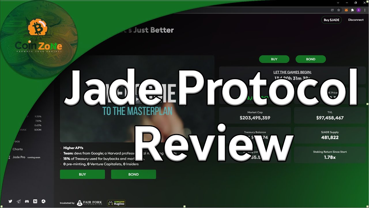 Jade Protocol Review - Huge potential To The MOON !