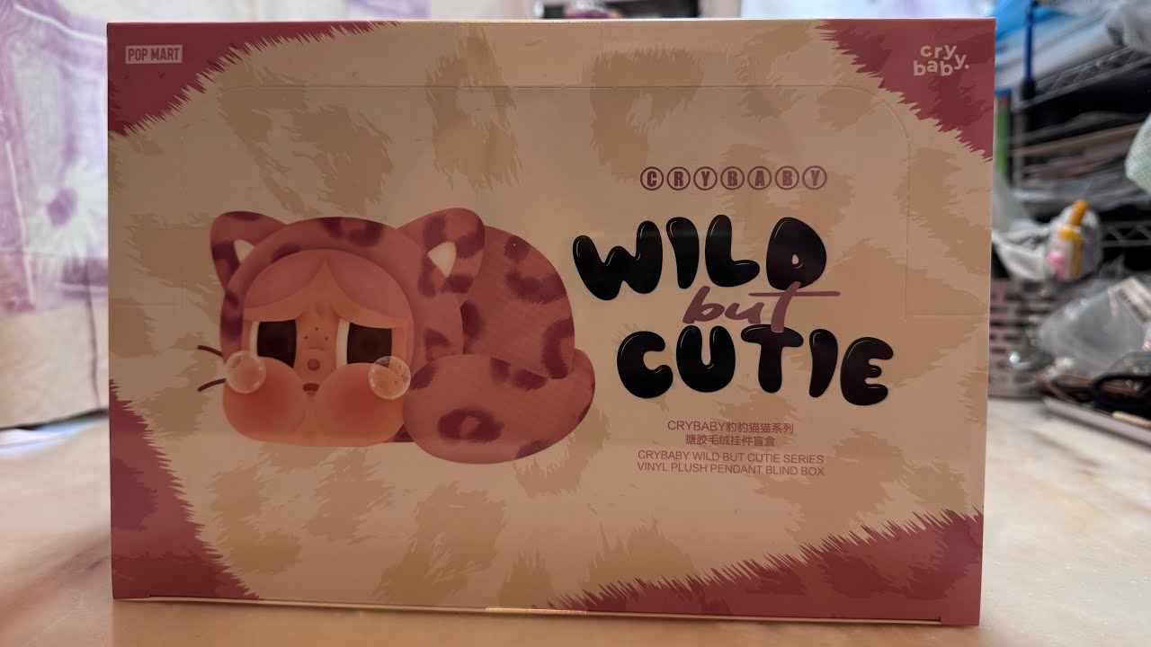 Crybaby Wild But Cutie Unboxing from Pop Mart!