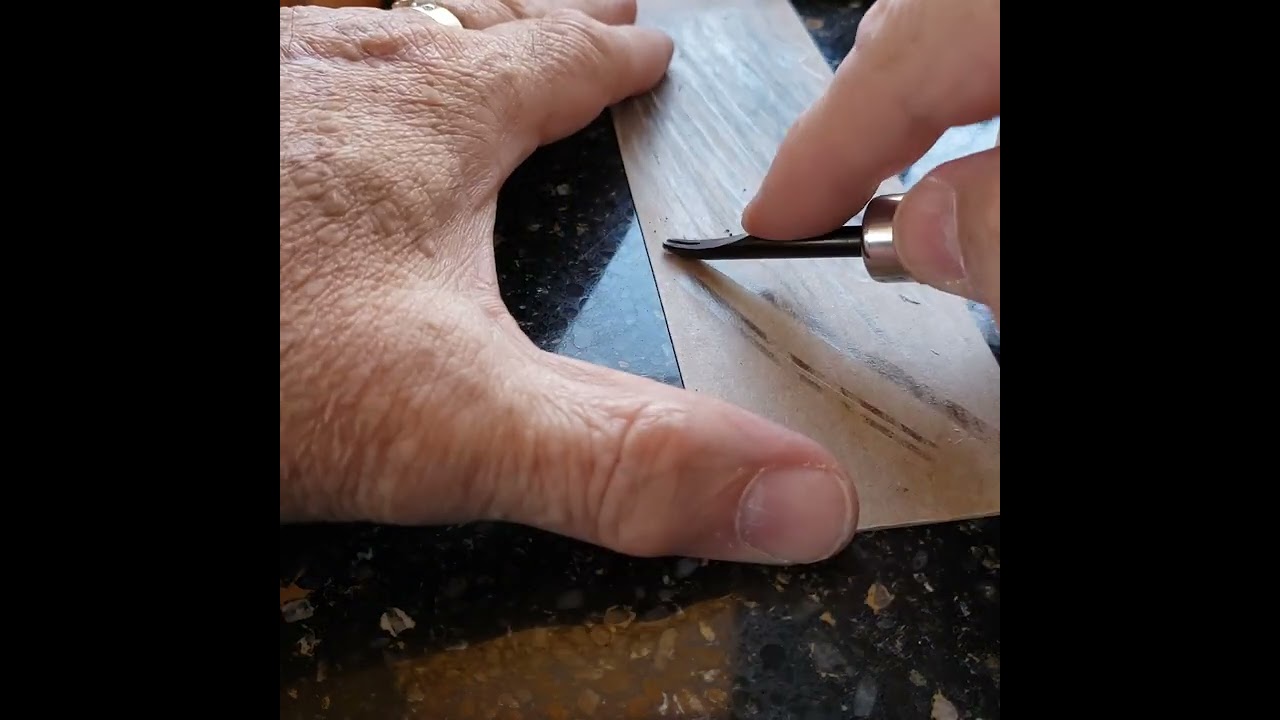 Polishing leather tools