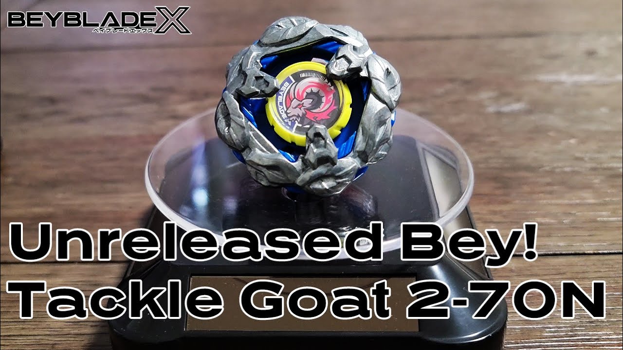 Hands on with unreleased Beyblade! Tackle Goat 2-70N