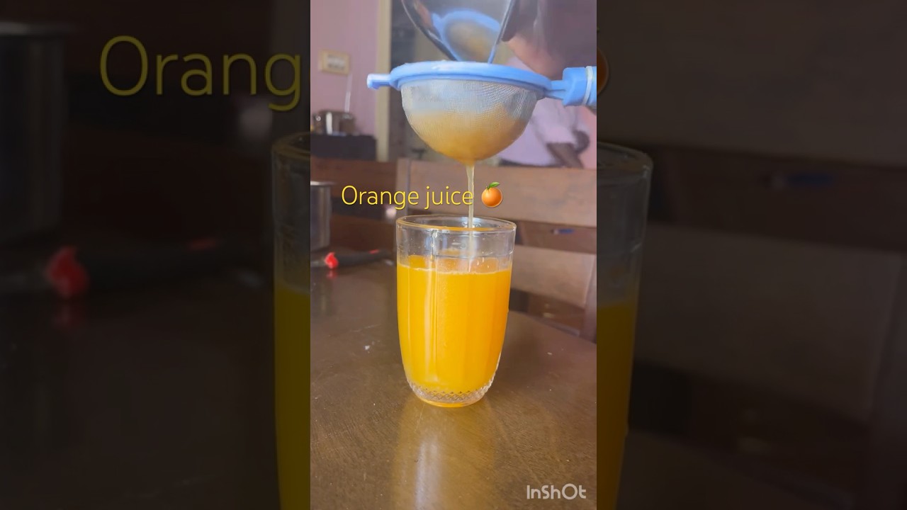 “Orange juice🍊”