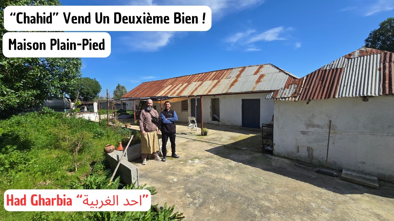 Maison Plain-pied Pour Résidence Secondaire Au Nord Du Maoc