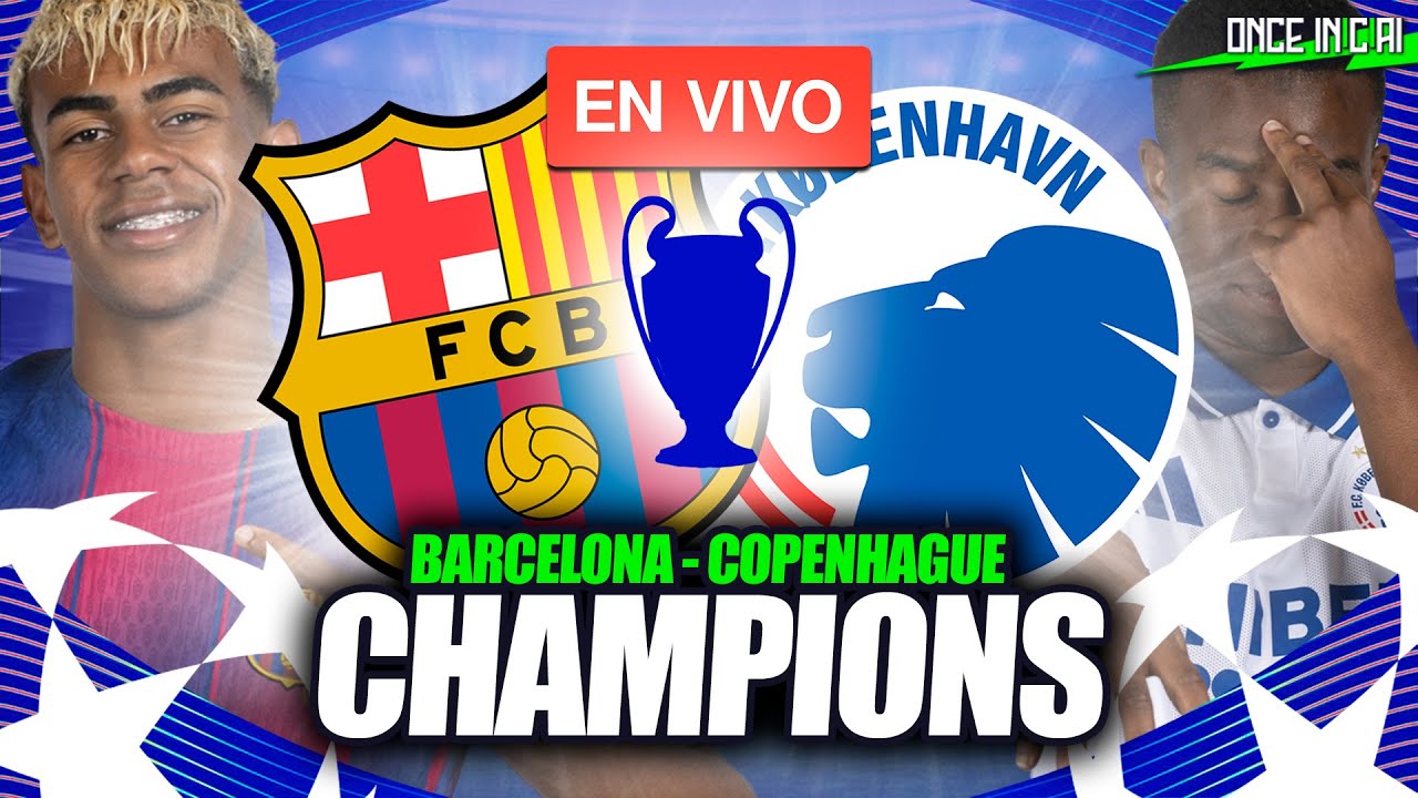 ASÍ FUE LA VICTORIA DEL BARCELONA SOBRE COPENHAGUE en la CHAMPIONS LEAGUE