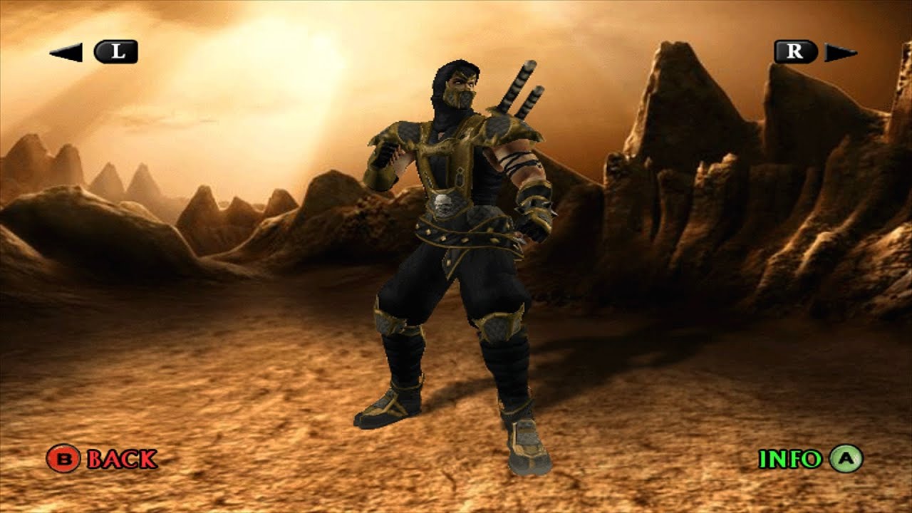 Mortal Kombat Armageddon - Scorpion (Alternate Costume) - Arcade Playthrough
