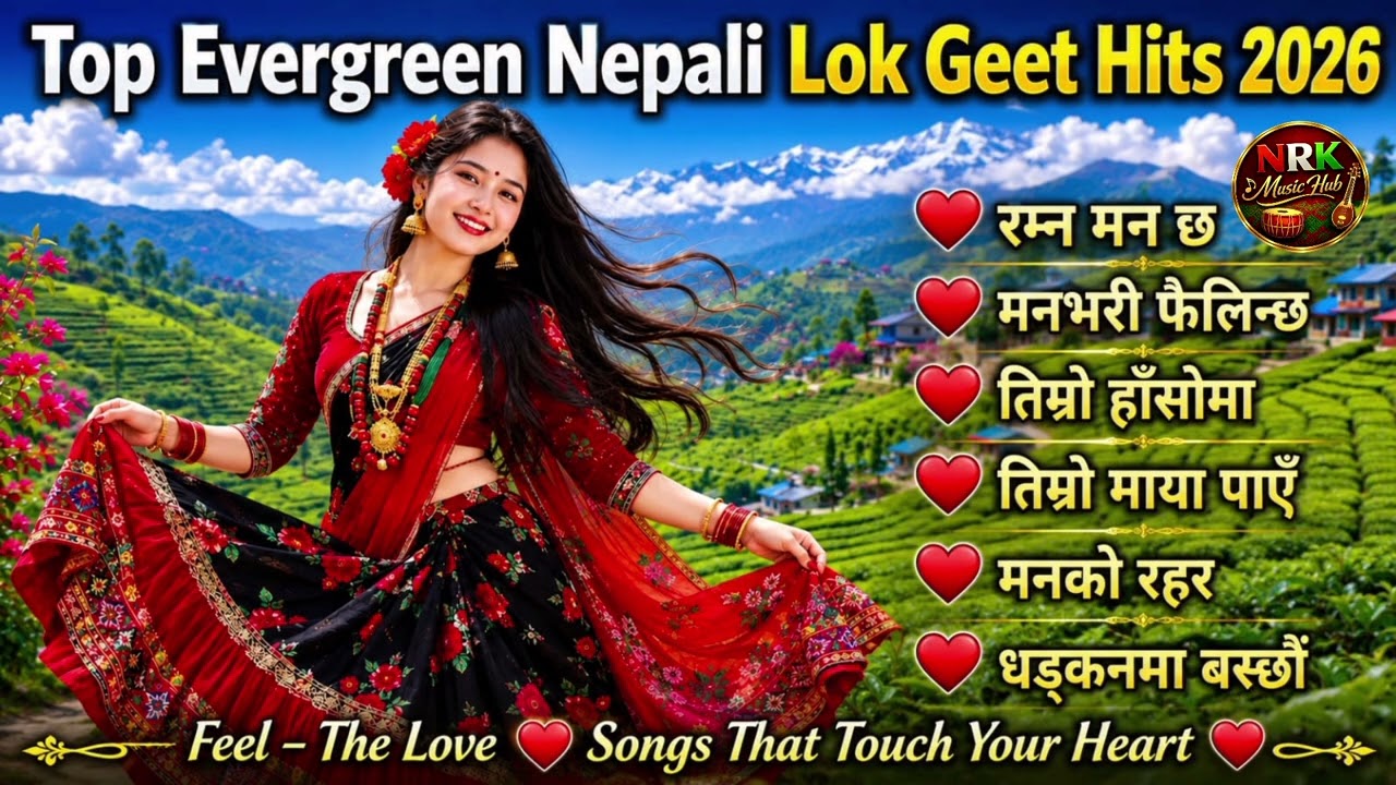 🎶 Top Evergreen Nepali Lok Geet Hits 2026 | Trending Romantic & Danceable Folk Songs