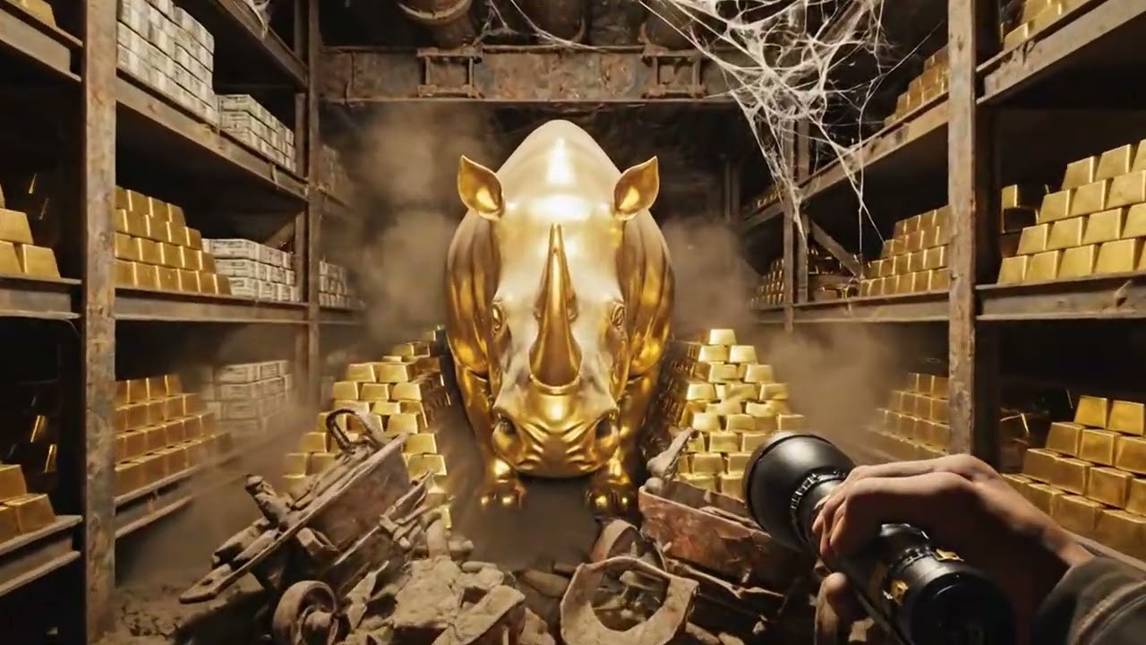 Mystery Mine Tunnel Full of Hidden Gold Bars